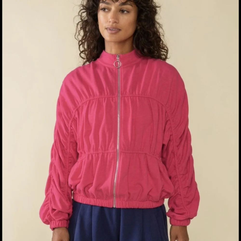 NLT Ruched Track Jacket 3X - Picture 2 of 2